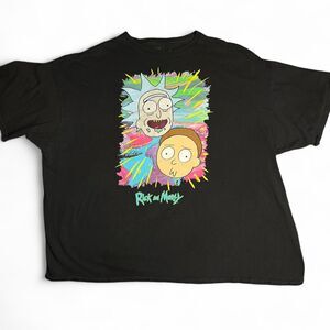 "Rick and Morty" Adult Swim Cartoon Graphic Tee Description Size L